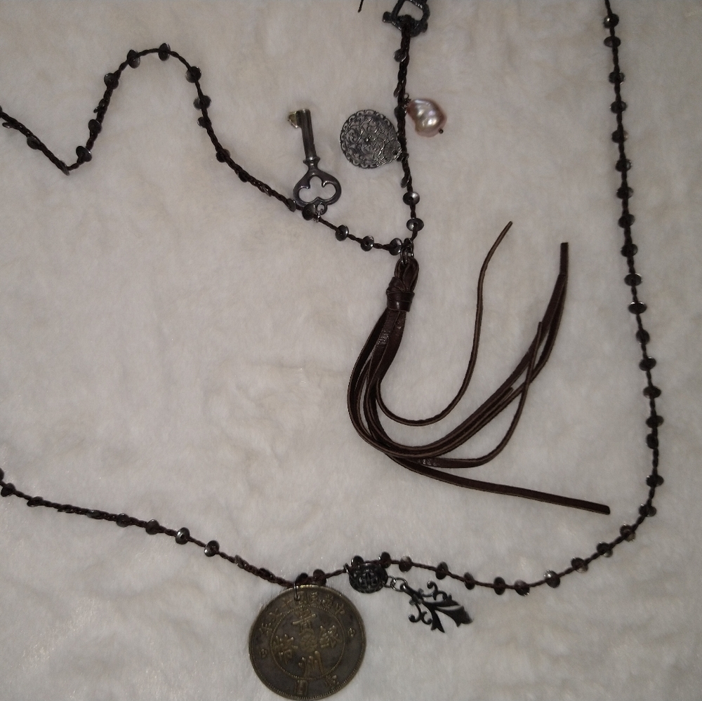 Love heals necklace Chinese gypsy